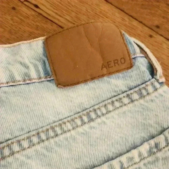 AEROPOSTALE MOm Jean acid washed size 00 double zero - Picture 10 of 11